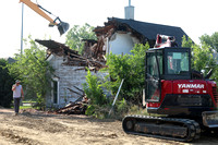 Demolition 408 L st.House for charging station