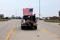 Honoring PFC Dale Thompson remains on way to to Valentine